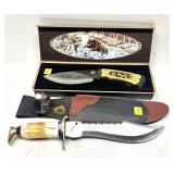 Lot, White Tail Cutlery "Ranger" knife with