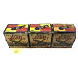 Lot: 3 Vintage boxes of Peters 12 Ga shotshells,