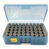 Midway Plastic Case with .45 colt brass, 50 pcs.