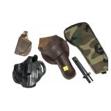 Lot: 3- Leather holsters includes Hunter and