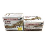 x2- Boxes of .22 LR. HP Winchester cartridges -