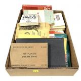 Lot: assorted military books and manuals, many