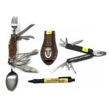 Lot, Multi tool with case and box and camp multi