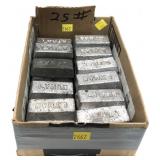 25 lbs of Lyman Lead bars