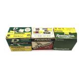 Lot: 3 boxes of 16 Ga. shells: 2-Remington
