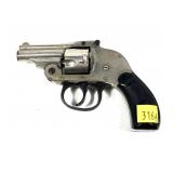 H & R .32 S & W D.A. Revolver, Hammerless,