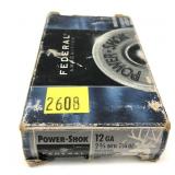 Box of Federal 12 ga. 2 3/4" Magnum rifled