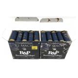 Lot: 2- Boxes of B&P 12 ga. 2 3/4" F2 Mach shot