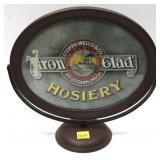 Cooper Wells & Co. Iron Clad Hosiery sign,