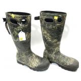 Rubber Camo Boots Size 9