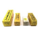 Lot, 4 assorted Wilson 6mm/22 includes 6mm bullet