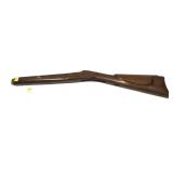 Percussion rifle wooden stock