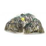 Bag of .223 REM. once fired brass, marked 300 pcs.