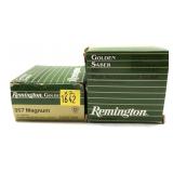 x2- Boxes of .357 Magnum 125-grain brass