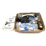 Lot: Assorted gun parts, grips locks and misc