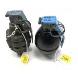 Lot: 2 Dummy Grenades