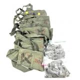 Lot: Assorted ammo belts and stripper clips