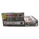 x2- Boxes of 12 Ga. 2.75" Winchester rifled slugs-