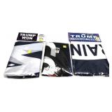 Lot: Donald Trump Flags, "Trump Won", "Trump