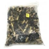 Bag of .45 ACP Brass