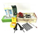 Lot, assorted reloading items includes: