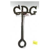 Branding Iron, "CDG"