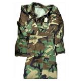 Lot: Camo Shirt and pants- XL and 44 Reg pants