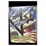 Reproduction Enamel WWII Sign, 11.5" x 8.5"