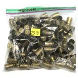 Bag of .45 gap Brass, marked 97 pcs.
