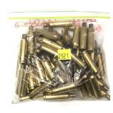 Bag of 6.5 Creedmor Brass, marked 60 pcs.