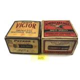 Lot: 2 - Vintage shotshell boxes - Peters 20 Ga
