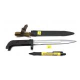 AK-47 Type 1 bayonet with scabbard