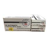 x3- Boxes of .32 Auto 71-grain FMJ Winchester