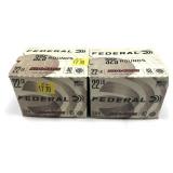 x2- Boxes of .22 LR. 40-grain Federal Automatch