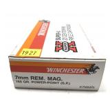 Box of 7mm REM Mag. 150-grain Power Point (SP)