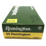Box of .35 REM 150-grain Core-Lokt PTD SP