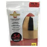 Package of .54 Cal. 348-grain powerbelt bullets,
