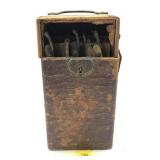 Lot, 9 Vintage Wade & Butcher straight razors in