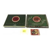 Lot: Vintage Lucky Strike Cigarette tins and