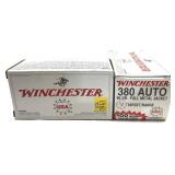 x2- Boxes of .380 Auto 95-grain FMJ Winchester