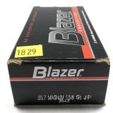 Box of .357 Mag. 158-grain JHP CCI Blazer