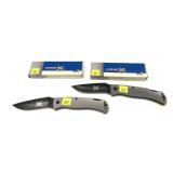 Lot, 2 Schrade 70TX 1-blade folding knives with