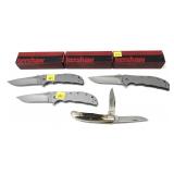Lot, 3 Kershaw Volt SS 3655 1-blade folding