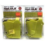 x2- Uplula 9mm to .45 ACP. universal pistol mag