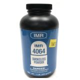 1 lb. bottle of IMR 4064 smokless powder, 1 lb.