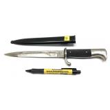 WWII German K98 bayonet with scabbard