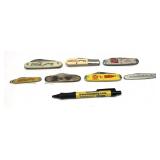 Lot, 7 vintage Coca-Cola folding knives