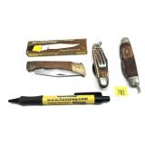 Lot, Imperial 4-blade folding knife, camp style