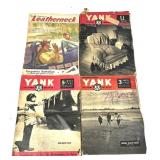 Lot: WWII Magazines, "The Leatherneck" and "Yank"