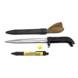 AK-47 Type 1 bayonet with scabbard